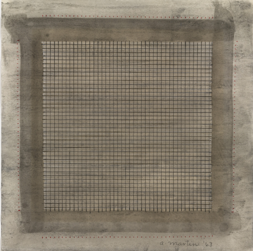 Textile Lessons from Agnes Martin